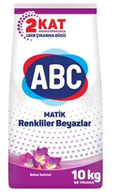 Abc Matik 10 Kg Renkliler Beyazlar