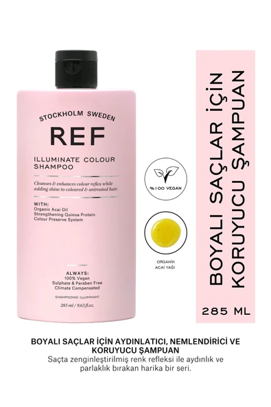 Ref Illumınate Colour Shampoo Boyalı Saçlar Için Aydınlatıcı, Nemlendirici Ve Koruyucu Şampuan 285 ml
