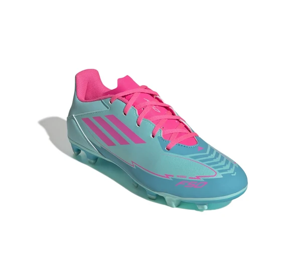 adidas F50 Club Fg/Mg Messi Erkek Mavi Futbol Krampon IH0929 - Resim 3