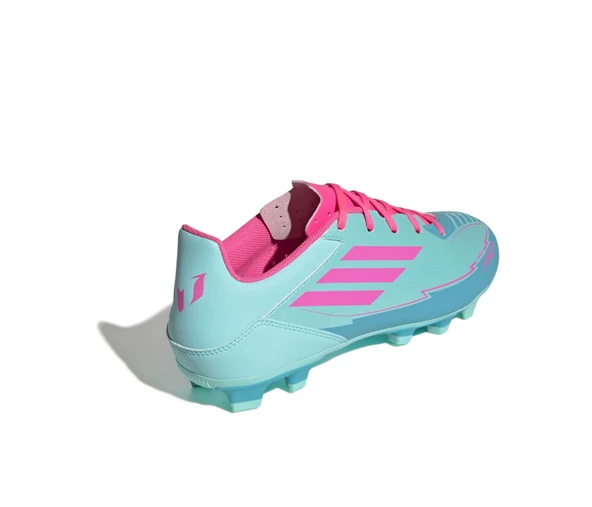 adidas F50 Club Fg/Mg Messi Erkek Mavi Futbol Krampon IH0929 - Resim 4