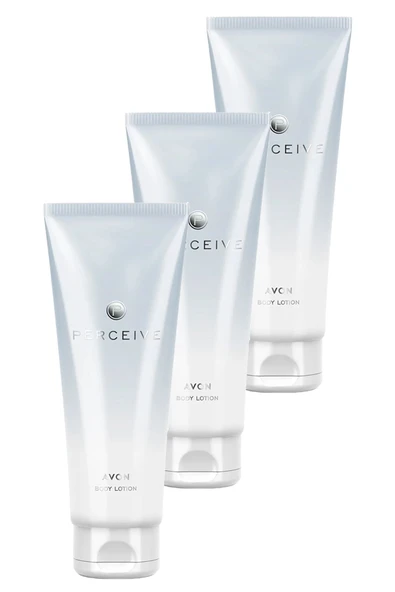 Avon Perceive Kadın Vücut Losyonu 125 Ml. Üçlü Set
