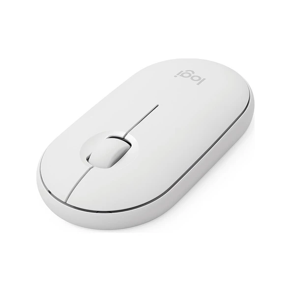 Logitech Pebble M350 910-005716 Beyaz Sessiz Optik Kablosuz Mouse