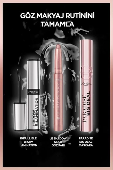 L'Oréal Paris Le Shadow Stick Göz Farı - 100 Ice Sparkle - Resim 7