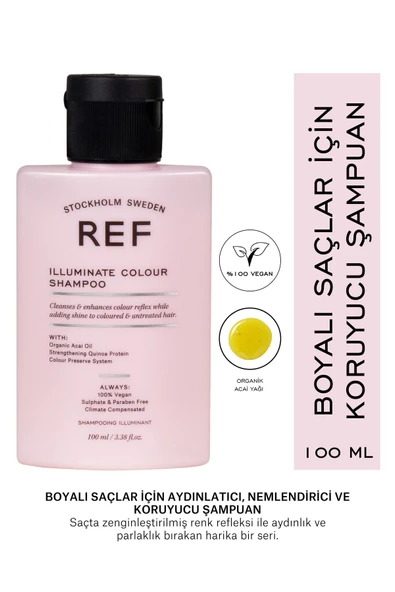 Ref Illumınate Colour Shampoo Boyalı Saçlar Için Aydınlatıcı, Nemlendirici Ve Koruyucu Şampuan 100 ml