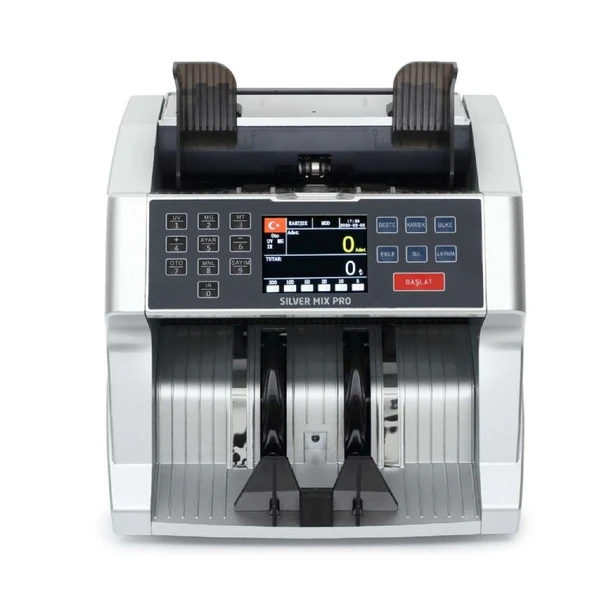Silver Mix pro Para Sayma Makinesi TL Üsten beslemeli - 2
