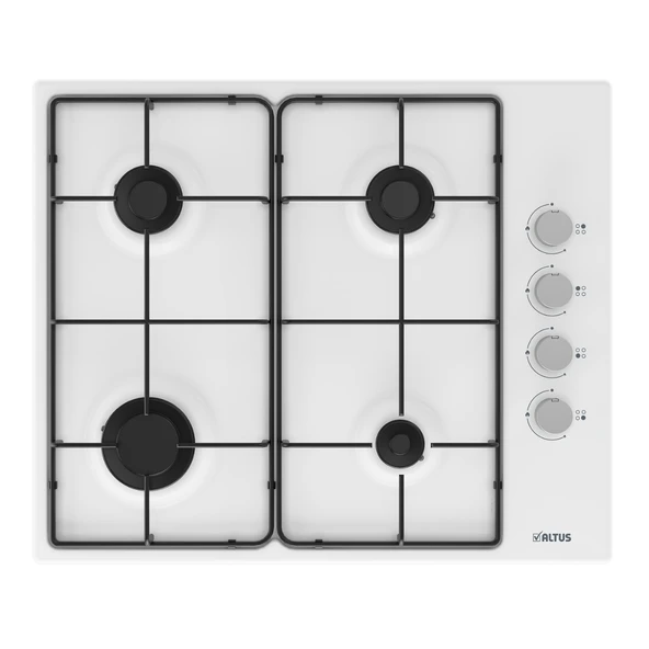 ALTUS ALA 181 WD Ankastre Ocak Beyaz (Doğalgazlı)
