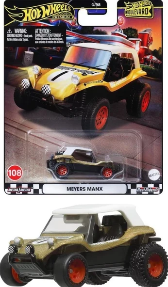 Hot Wheels Boulevard Premium Tekli Arabalar - Meyers Manx - 2