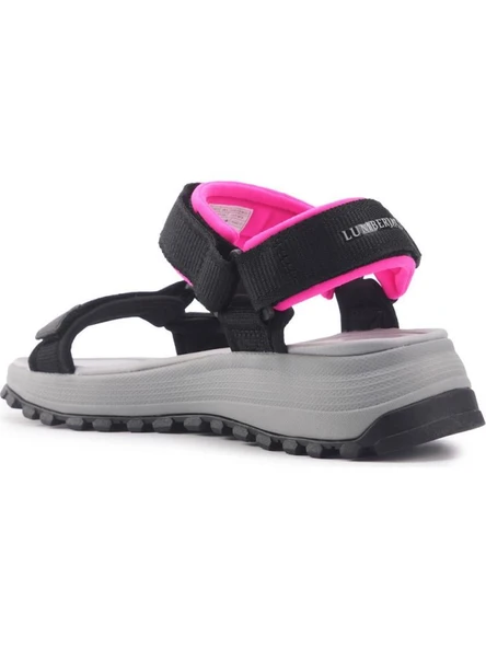 LUMBERJACK LILY 4FX SİYAH COMFORT CASUAL GÜNLÜK SPOR SANDALET - 5