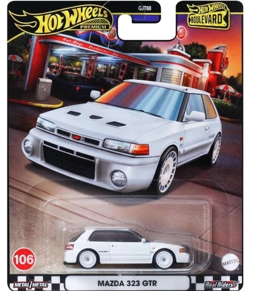Hot Wheels Boulevard Premium Tekli Arabalar - Mazda 323 GTR - 2
