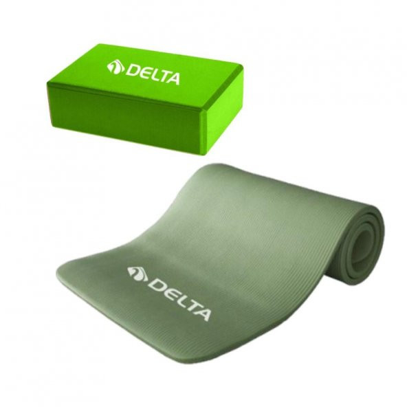 Delta 15 mm Yoga Matı - Pilates Minderi ve Yoga Blok Yoga Köpüğü