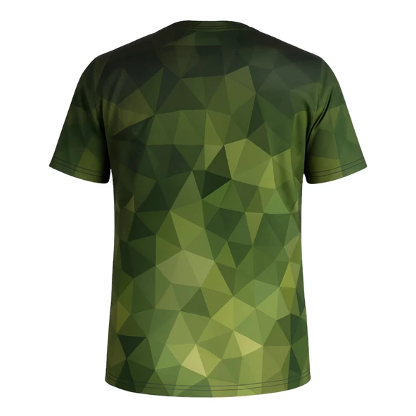 Kamuflaj Prizma Desenli Mikrofiber Tişört - Avcı Tişört - Hızlı Kurur - Resim 3