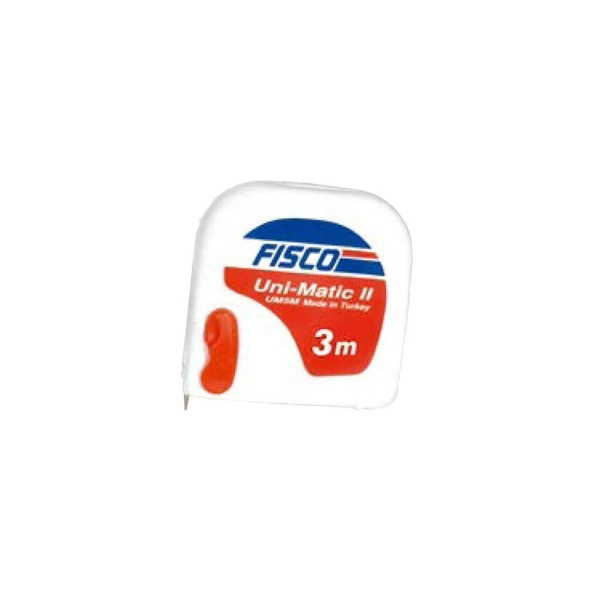 Fisco Uni Matic Şerit Metre 3 Metre