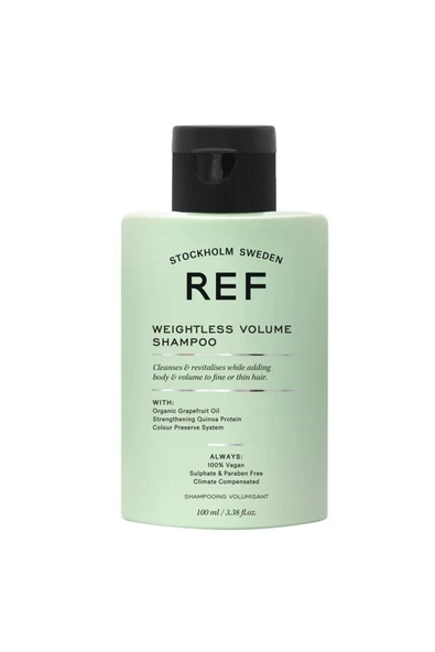 Ref Weightless Volume Shampoo Tüm Saç Tipleri Için Hacimlendirici Şampuan 100 ml - 2