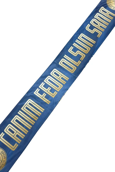 Fenerbahçe Orijinal Lisanslı Canım Feda Olsun Fenerbahçe Şal Atkı Kanarya Baskılı Ahşap Kutulu - 9