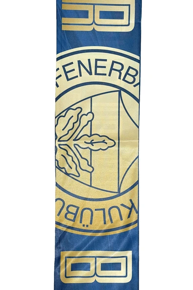 Fenerbahçe Orijinal Lisanslı Canım Feda Olsun Fenerbahçe Saten Şal Atkı - 7