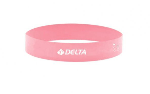 Delta Latex Hafif Sert Aerobik Pilates Direnç Egzersiz Bandı Squat Çalışma Lastiği (Uç Kısmı Kapalı)