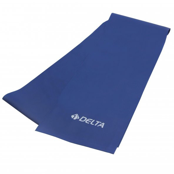 Delta Pilates Bandı Tam Sert 150 x 15 Cm Egzersiz Direnç Lastiği (Uç Kısmı Açık)