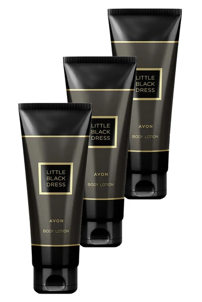 Avon Little Black Dress Kadın Vücut Losyonu 125 Ml. Üçlü Set