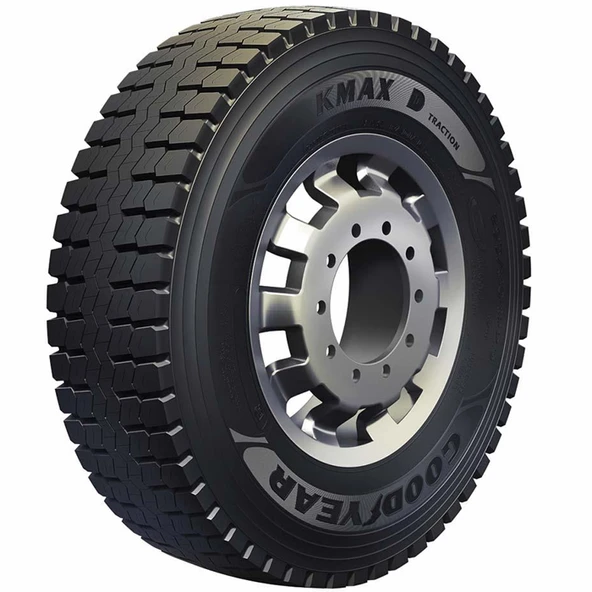 Goodyear 205/75R17.5 124M/126G M+S Çeker Aks Kmax D (4 Mevsim) (2025) ürün görseli