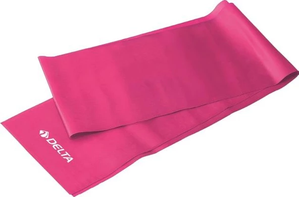 Delta Pilates Bandı Hafif Sert 150 x 15cm Egzersiz Direnç Lastiği (Uç Kısmı Açık)