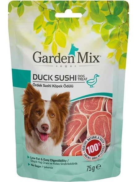 Gardenmix Ördekli Sushi Köpek Ödülü 75gr ürün görseli 1