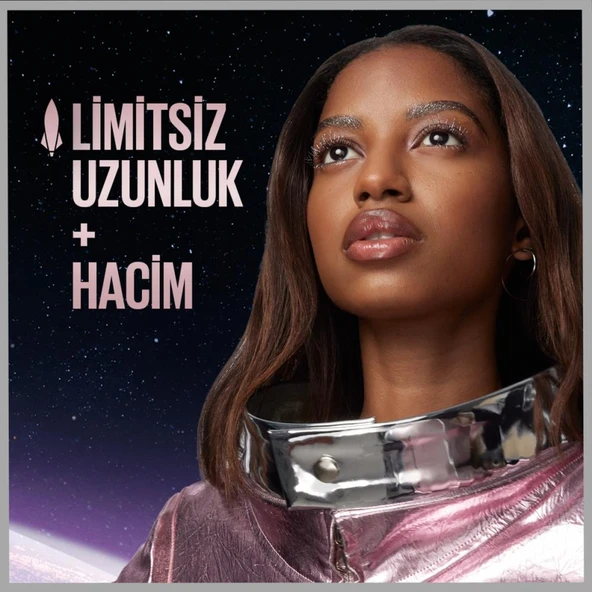 Space Diamond Elmas Işıltılı Maskara - 4