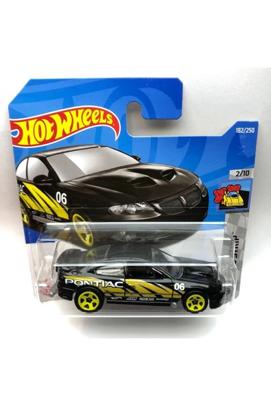 Yeni - New 06 Pontiac Gto Mini Araba 1:64 Ölçek Hotwheels Marka 2/10 - 2