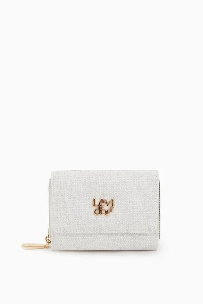 Levidor Krem Kadın Cüzdan 910036