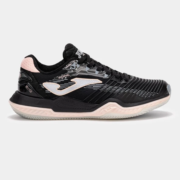 Joma Point Kadın Siyah Toprak Kort Tenis Ayakkabısı TPOILS2501C