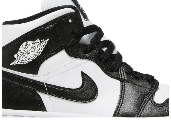 Nike Air Jordan 1 Mid Panda Spor Ayakkabı - 2