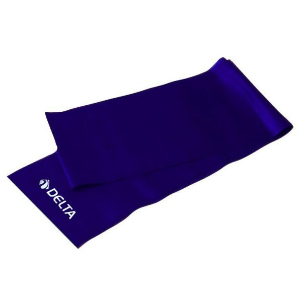 Delta Pilates Bandı Tam Sert 90 x 7,5 Cm Egzersiz Direnç Lastiği (Uç Kısmı Açık)