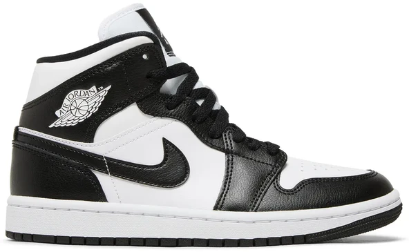 Nike Air Jordan 1 Mid Panda Spor Ayakkabı