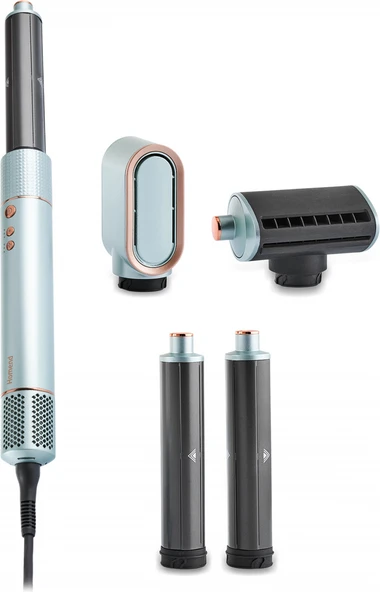 Homend Hairmony 4606H Saç Kurutma ve Şekillendirme Seti Su Yeşili