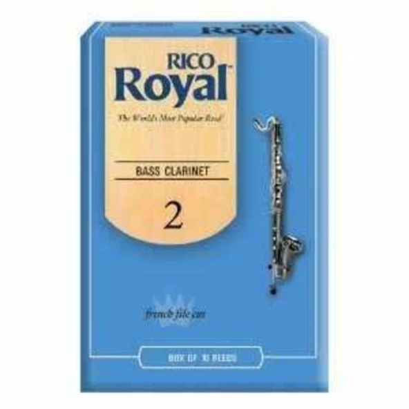 D\'Addario Woodwinds Royal REB1020 Bas Klarnet Kamışı No:2