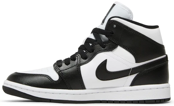 Nike Air Jordan 1 Mid Panda Spor Ayakkabı - 3