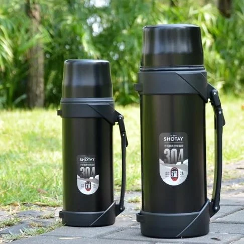 Shotay Çelik Termos 2000Ml Siyah - 6