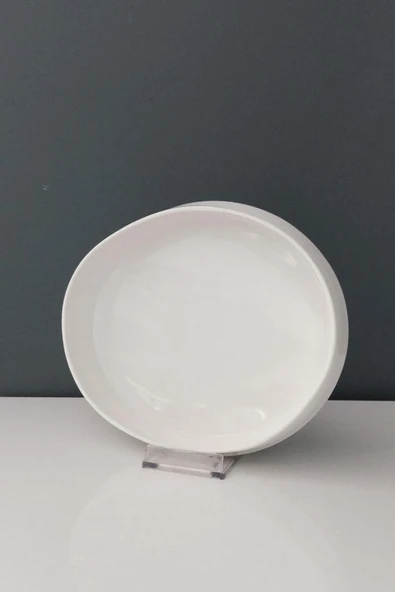 TANTİTONİ SPACE BEYAZ PORSELEN DERİN YEMEK VE SALATA TABAĞI 24.2 CM