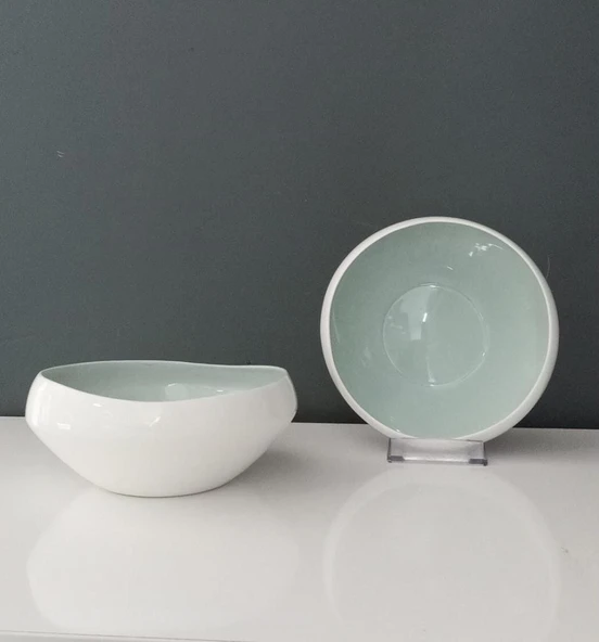 TANTİTONİ SKY MAVİ PORSELEN SALATA KASESİ 17 CM 1 ADET