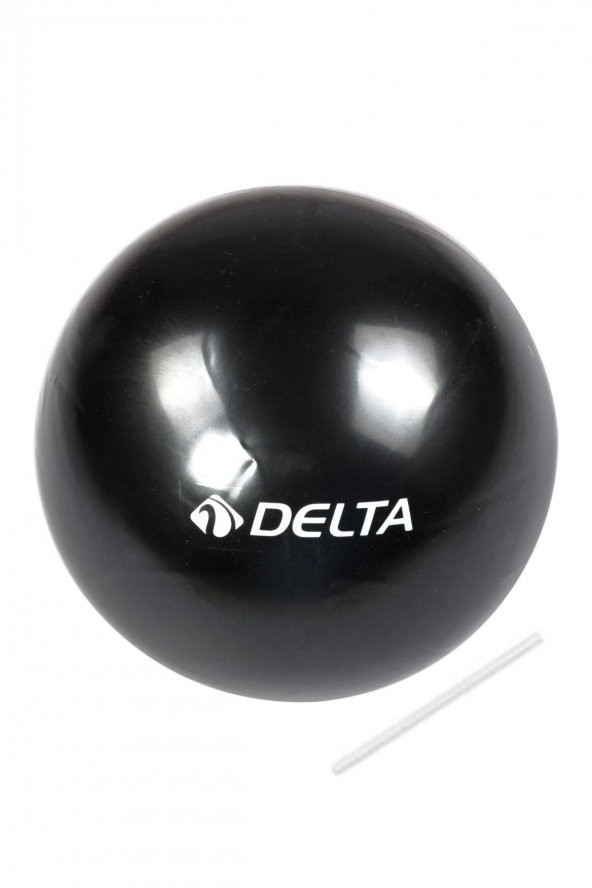 Delta 20 Cm Siyah Dura-Strong Mini Pilates Topu Denge Egzersiz Topu