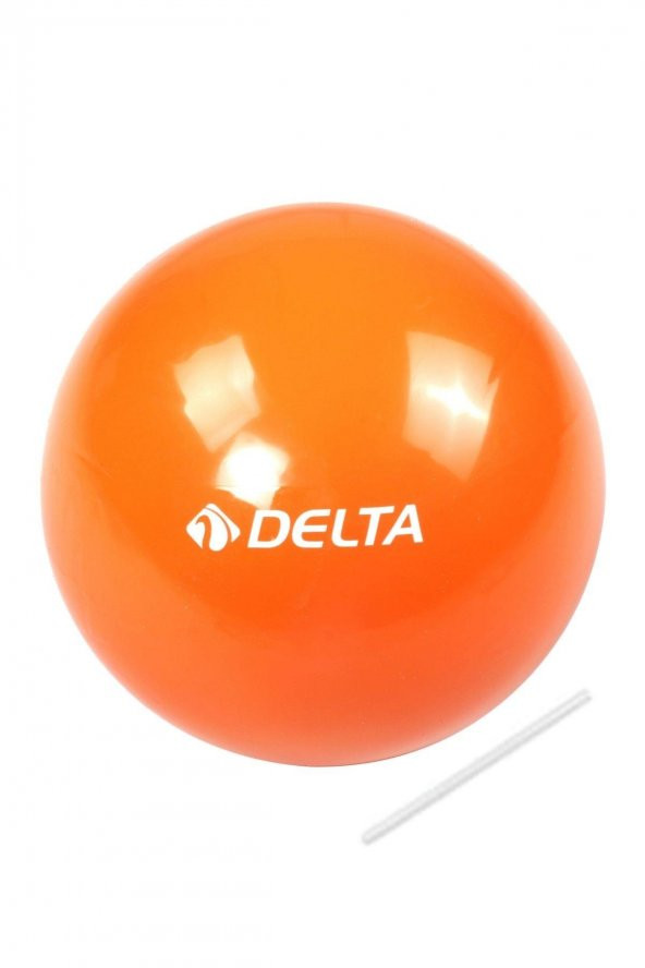 Delta 20 cm  Turuncu Dura-Strong Mini Pilates Topu Denge Egzersiz Topu