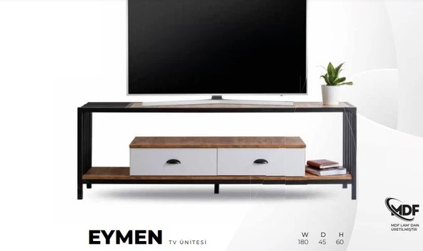 EYMEN MDF TV ÜNİTESİ
