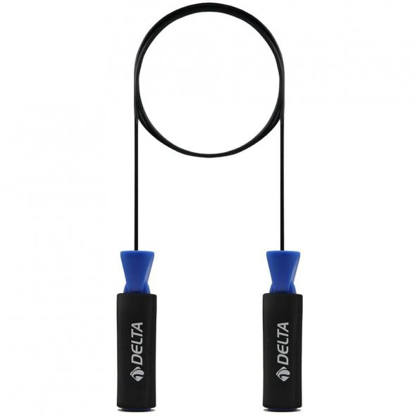 Delta Deluxe Sünger Tutamaçlı Rulmanlı Ayarlanabilir Atlama İpi - Resim 3