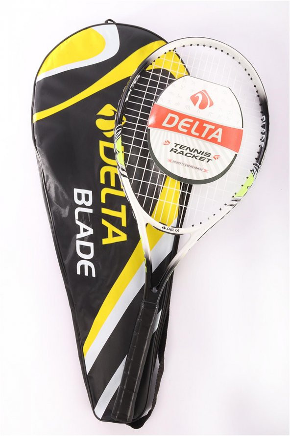 Delta Blade 27 İnç Tek Parça Çantalı Kort Tenis Raketi