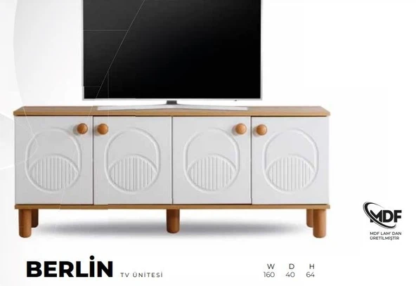 BERLİN MDF TV ÜNİTESİ ürün görseli 1
