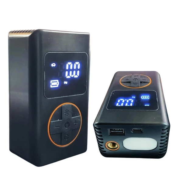 Catpower 1080 Dijital Araç Lastik Şişirme Pompası 12V - 4