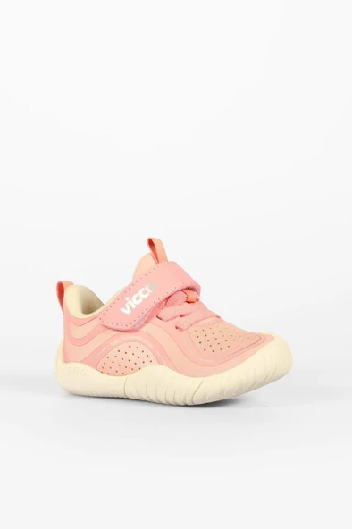 Vicco Yaomi 950.E25Y.241 Anatomik Taban Kız Çocuk İlk Adım Ayakkabı Pudra 19-23