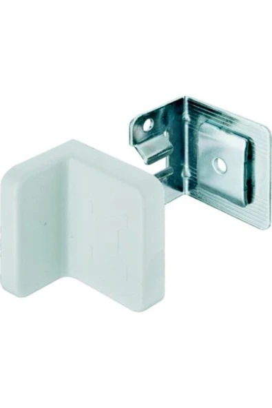 Dolap Askı Elemanı Extra Saç Kalınlığı 1,20 Mm Beyaz 1 Adet