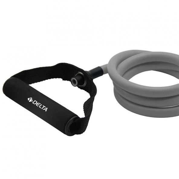 Delta 120 cm Tutacaklı Tam Sert 9*13 mm Pilates Direnç Lastiği - 3