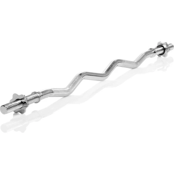Delta 120 cm Z İçi Dolu Krom Uzun Bar (Ağırlık - Halter - Dambıl Barı) - 2