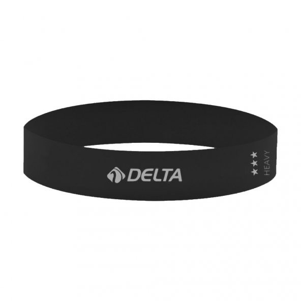 Delta Latex Tam Sert Aerobik Pilates Direnç Egzersiz Bandı Squat Çalışma Lastiği (Uç Kısmı Kapalı)